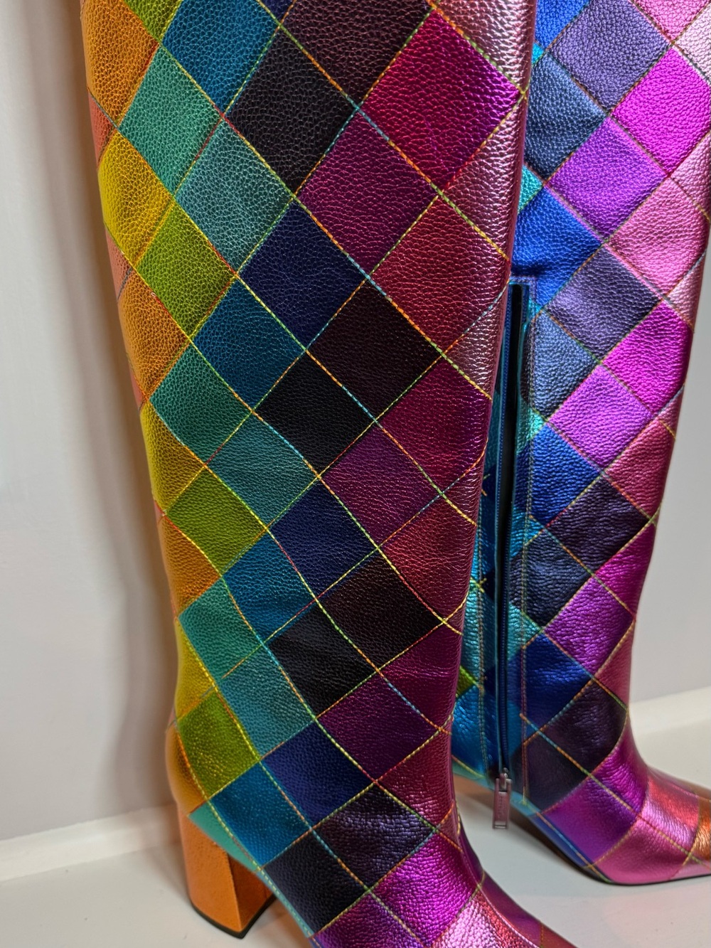 New Kurt Geiger Women's Regent Pointed Boots 8 - Picture 2 of 9
